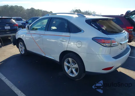 2013 Lexus Rx 350 z USA, uszkodzony, nr VIN 2T2BK1BA1DC223962